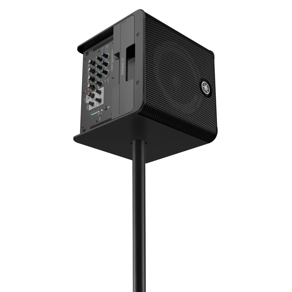 ヤマハ YAMAHA STAGEPAS 200BTR バッテリー搭載モデル ポータブルPAシステム ポールマウントソケットを使ったスタンド設置にも対応