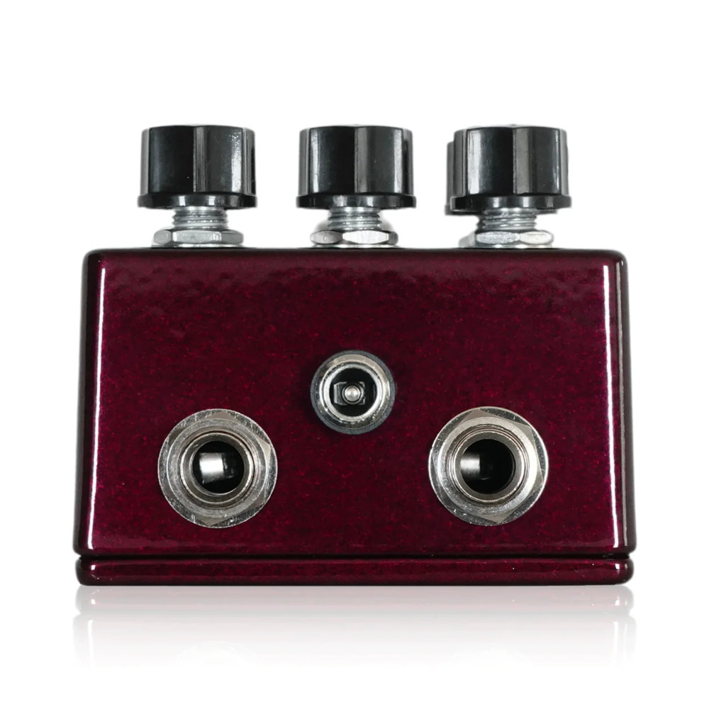 Fuzzrocious Pedals Dark Driving v3 オーバードライブ ディストーション ギターエフェクター IN/OUT端子側画像