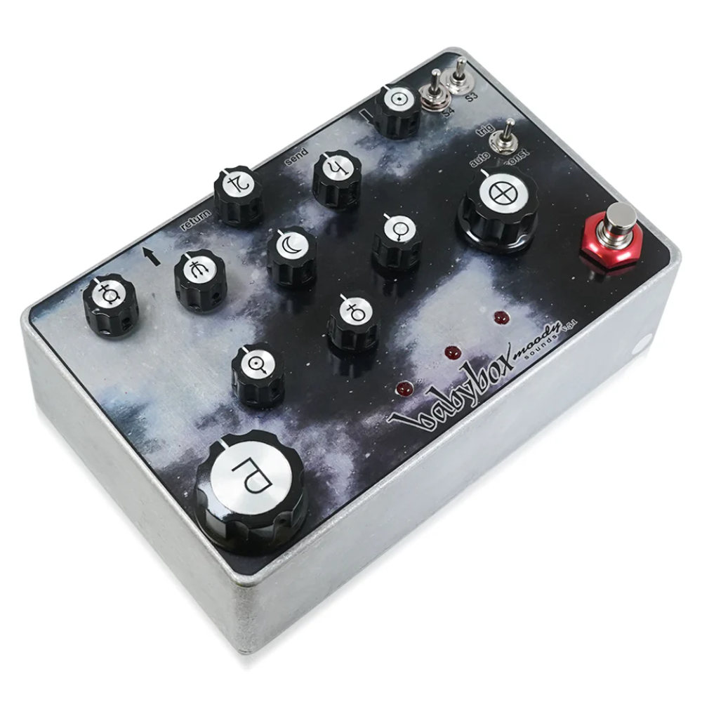 Moody Sounds Baby Box Noise Generator v5 ギターエフェクター 本体画像 斜め 