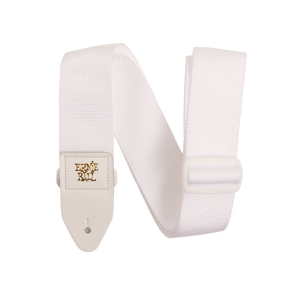ERNIE BALL POLYPRO STRAPS 5350 WH / WH ギターストラップ