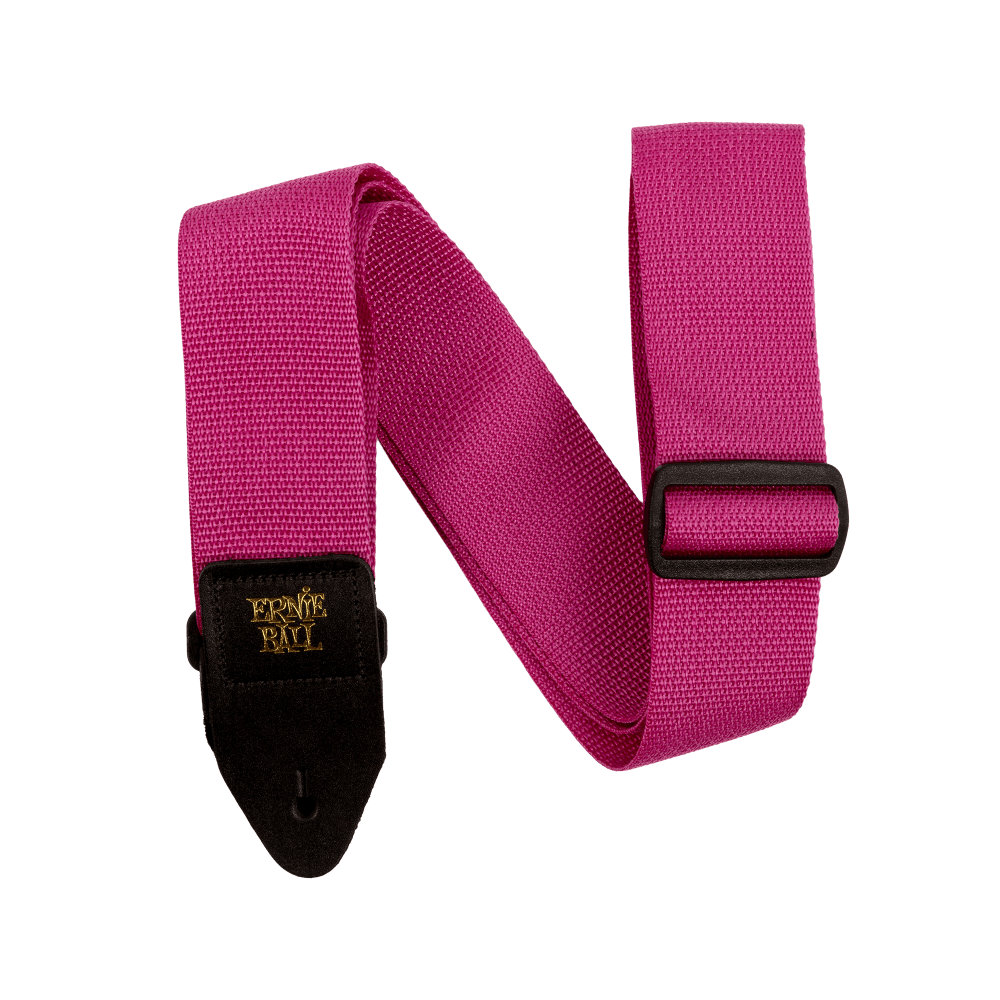 ERNIE BALL POLYPRO STRAPS 5355 RASPBERRY ギターストラップ
