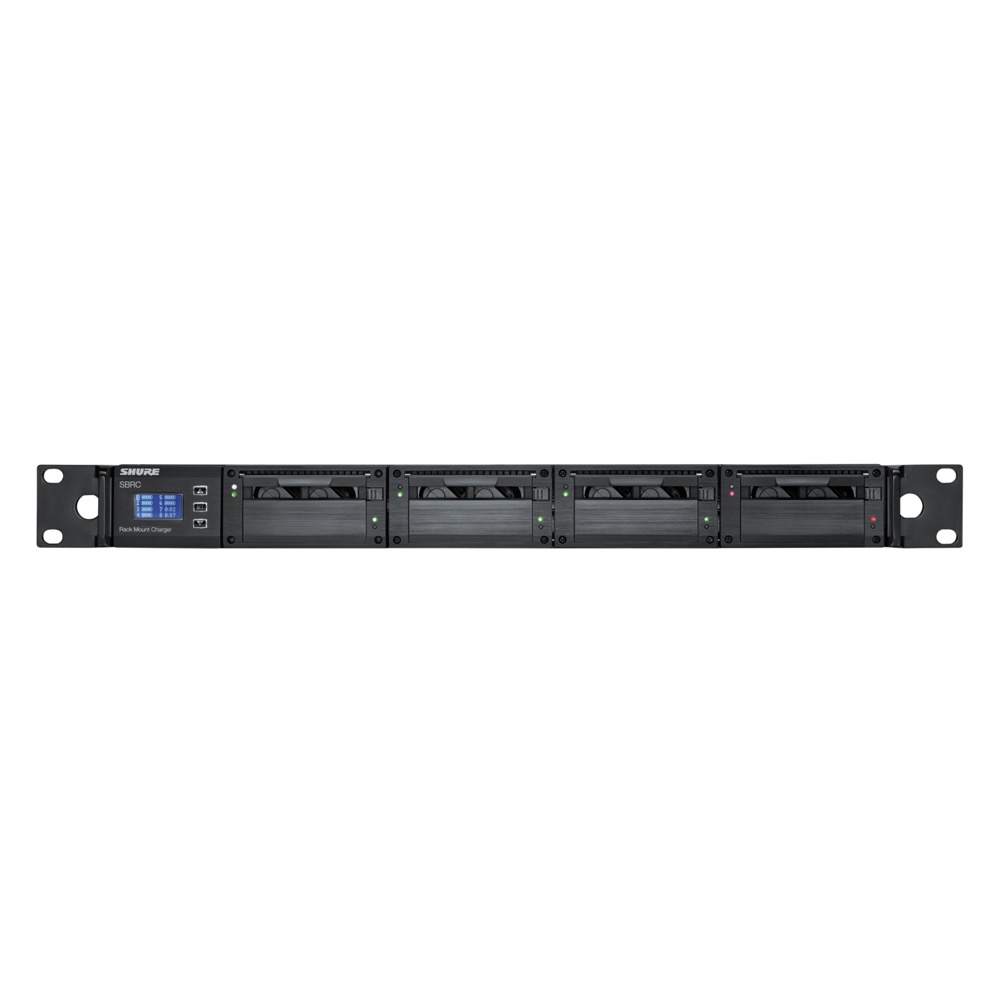 SHURE SBRC-J ワイヤレスシステム ラックマウント型充電ステーション