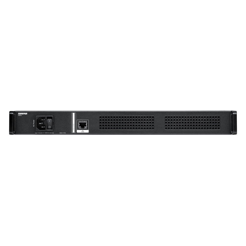SHURE SBRC-J ワイヤレスシステム ラックマウント型充電ステーション リア画像