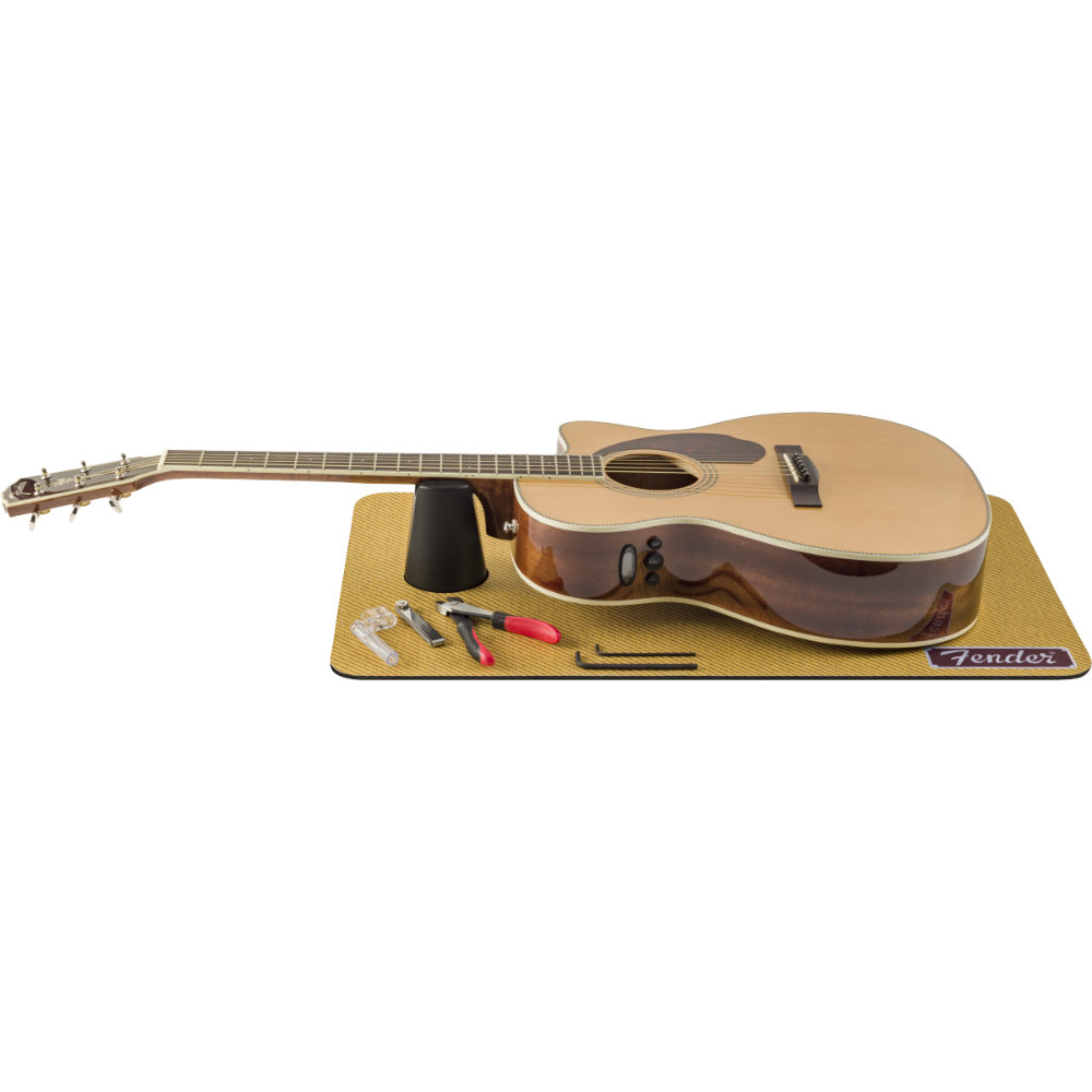 Fender フェンダー WORK MAT TWEED メンテナンスマット アコギとメンテツール