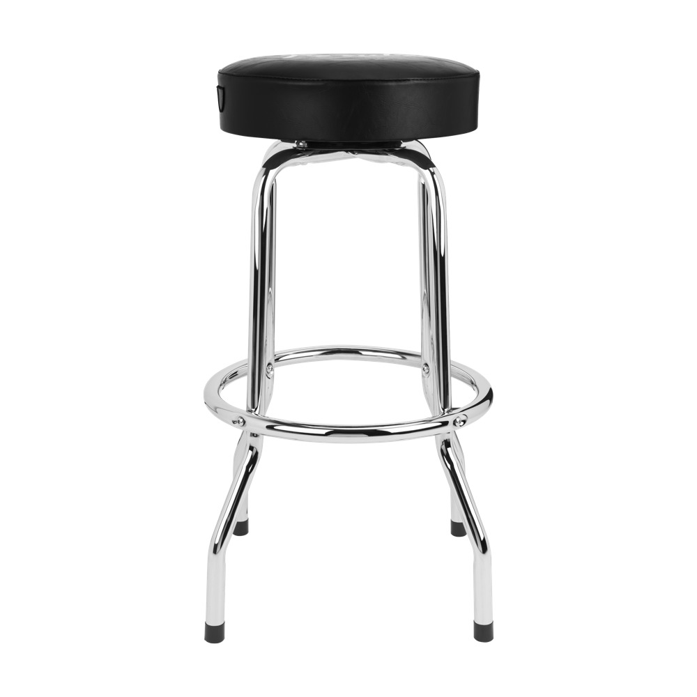 Fender フェンダー Spaghetti Logo Pick Pouch Barstool Black/Chrome 30' スツール バースツール 椅子 バースツール 画像
