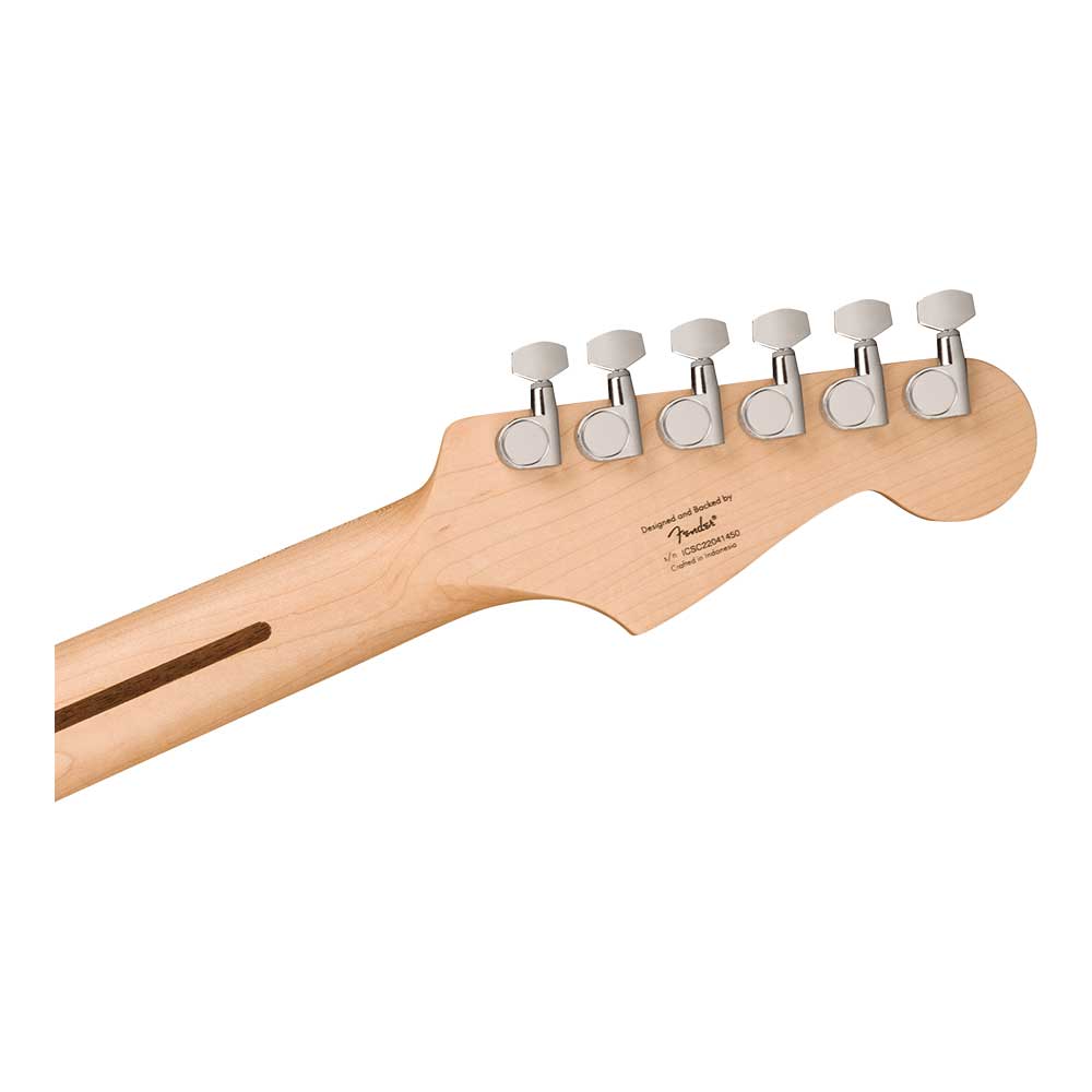 Squier スクワイヤー スクワイア Sonic Stratocaster LH MN BLK エレキギター ストラトキャスター レフトハンド 左利き用 ヘッド裏