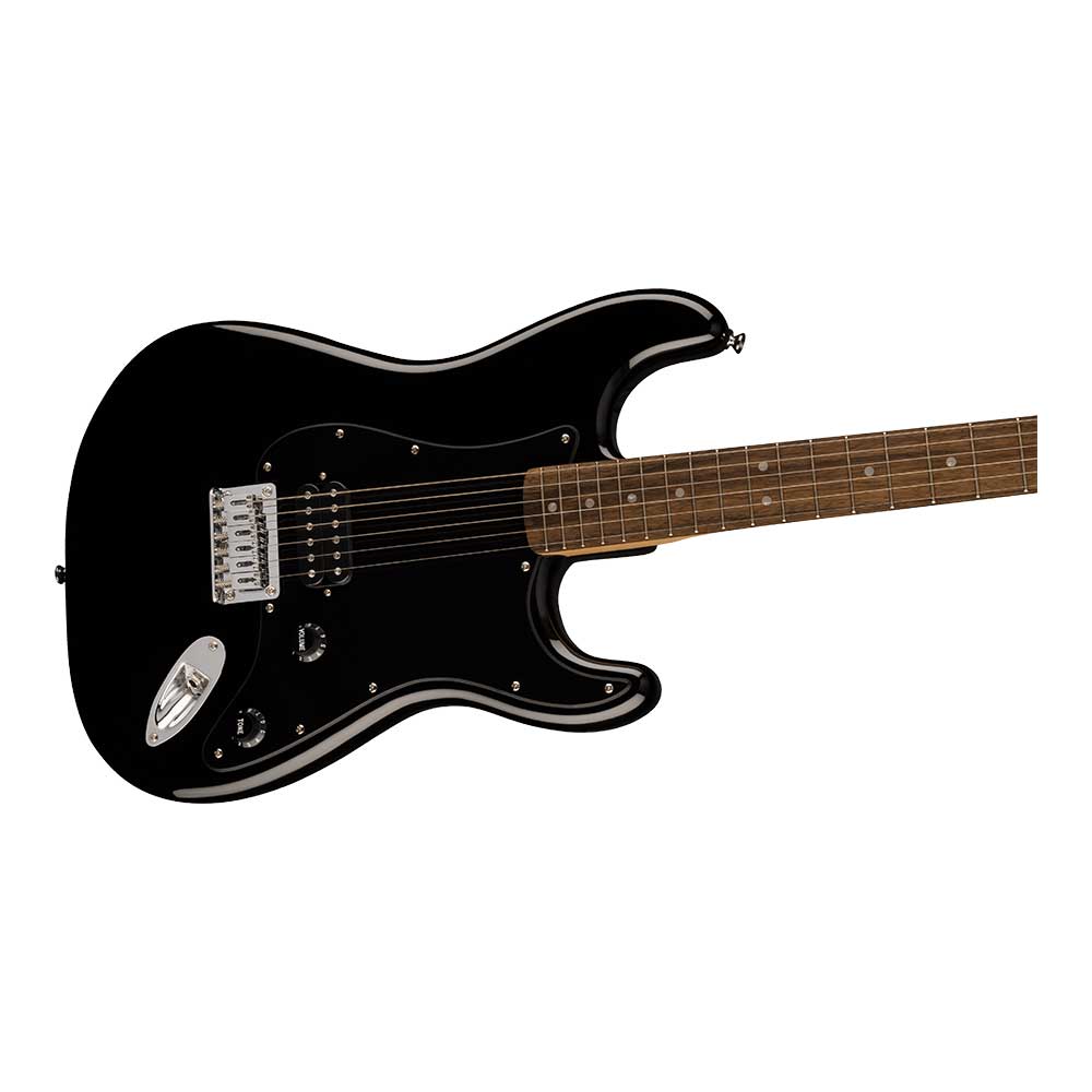Squier スクワイヤー スクワイア Sonic Stratocaster HT H LRL BLK エレキギター ストラトキャスター ボディ全体像