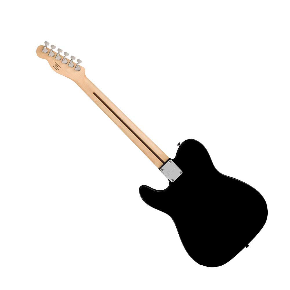 Squier スクワイヤー スクワイア Sonic Telecaster MN BLK エレキギター テレキャスター 背面・全体像