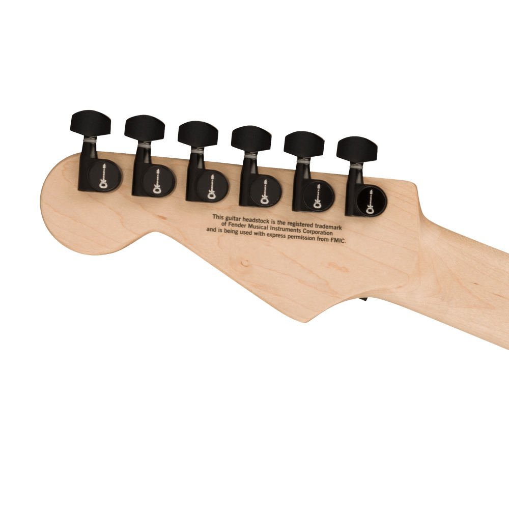 Charvel Pro-Mod So-Cal Style 1 HH FR E Ebony Fingerboard Three-Tone Sunburst エレキギター エレキギター ネックトップ 裏 画像