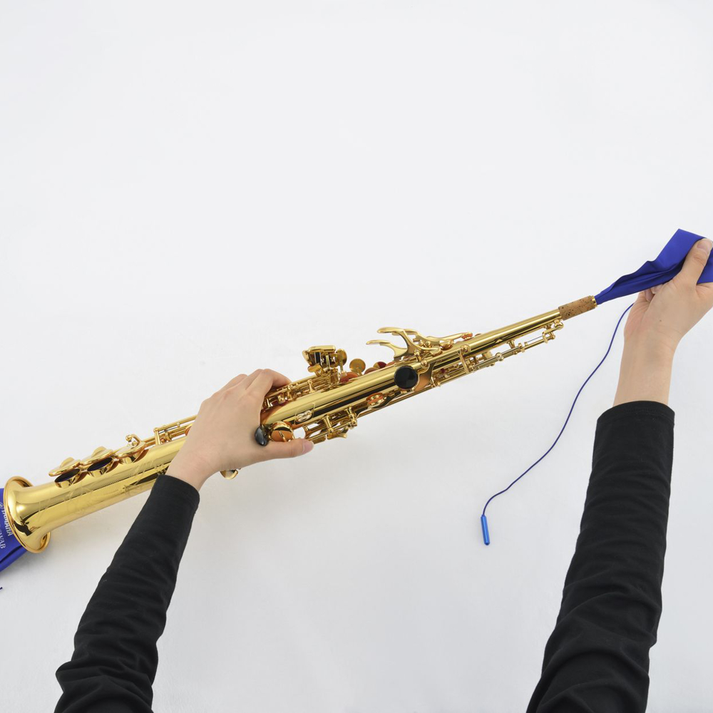 ヤマハ YAMAHA CLSSS3 ソプラノサックス用 クリーニングスワブ SS 使用例画像