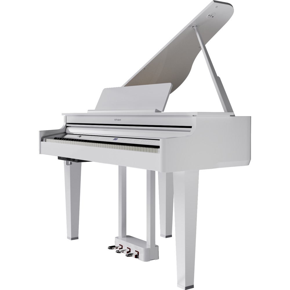 【組立設置無料サービス中】 ROLAND GP-6-PWS Digital Piano ホワイト デジタルグランドピアノ 電子ピアノ 詳細画像