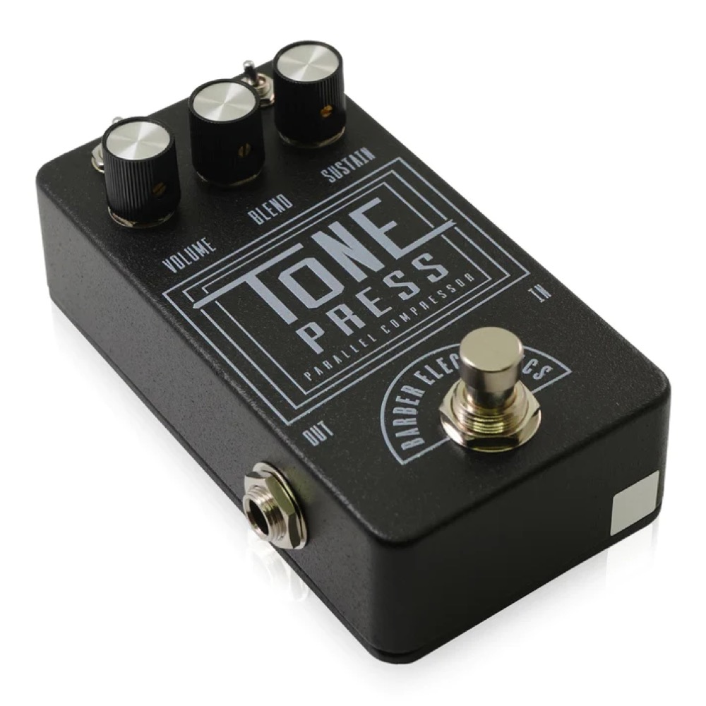 Barber Electronics Tone Press V6 Black コンプレッサー ギターエフェクター 詳細画像