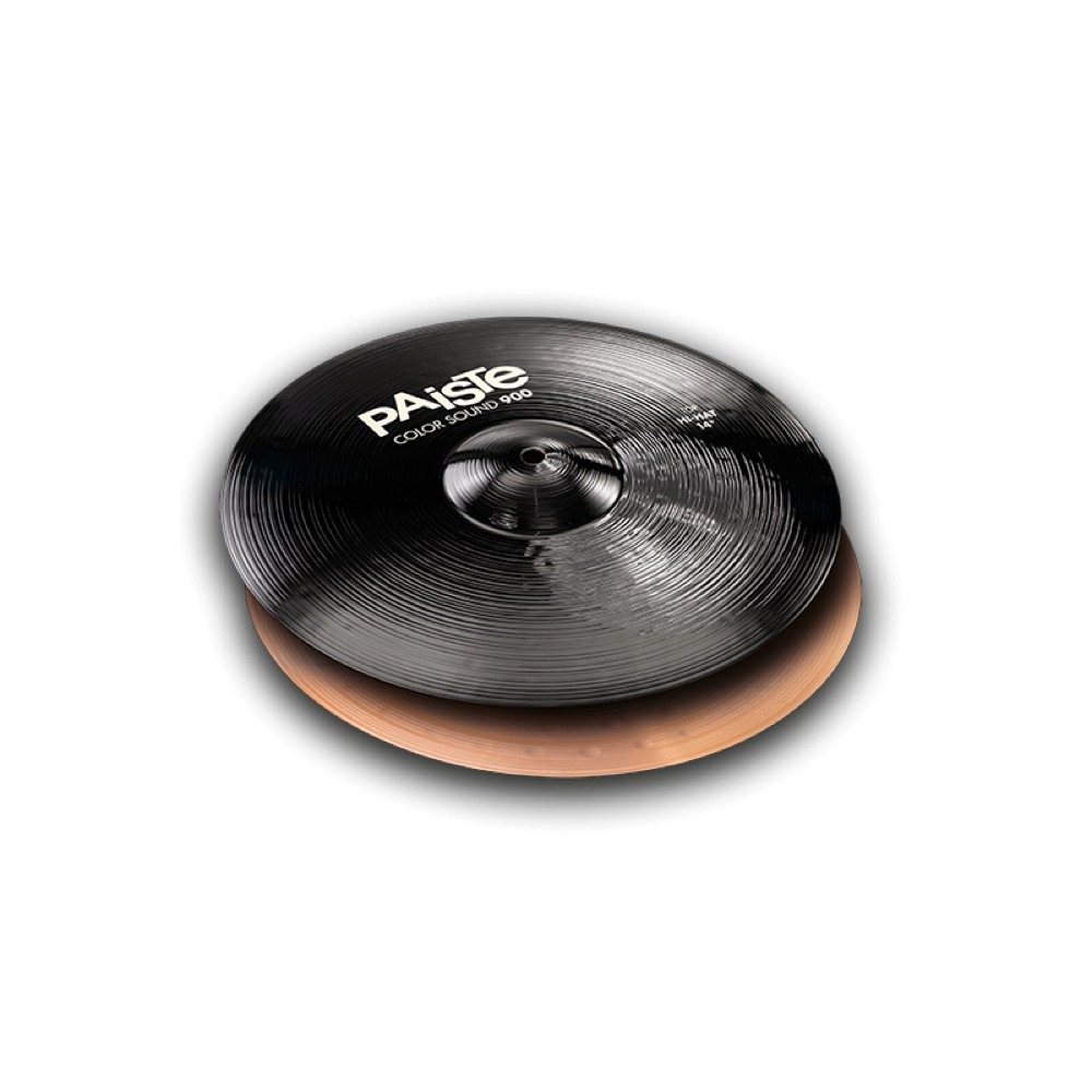 PAISTE Color Sound 900 Black Hi-Hat 14" TOP ハイハットシンバル トップ