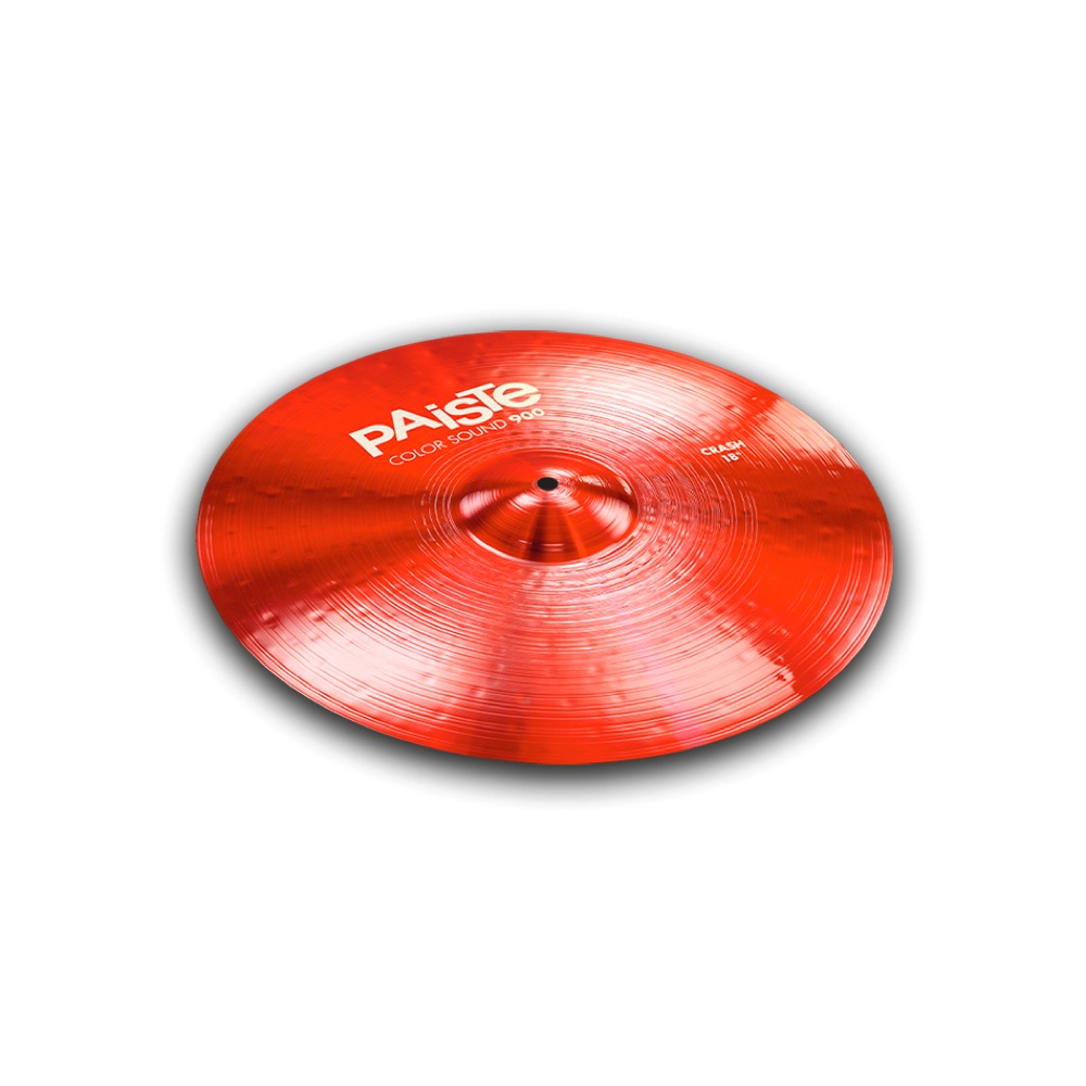 PAISTE Color Sound 900 Red Crash 18" クラッシュシンバル