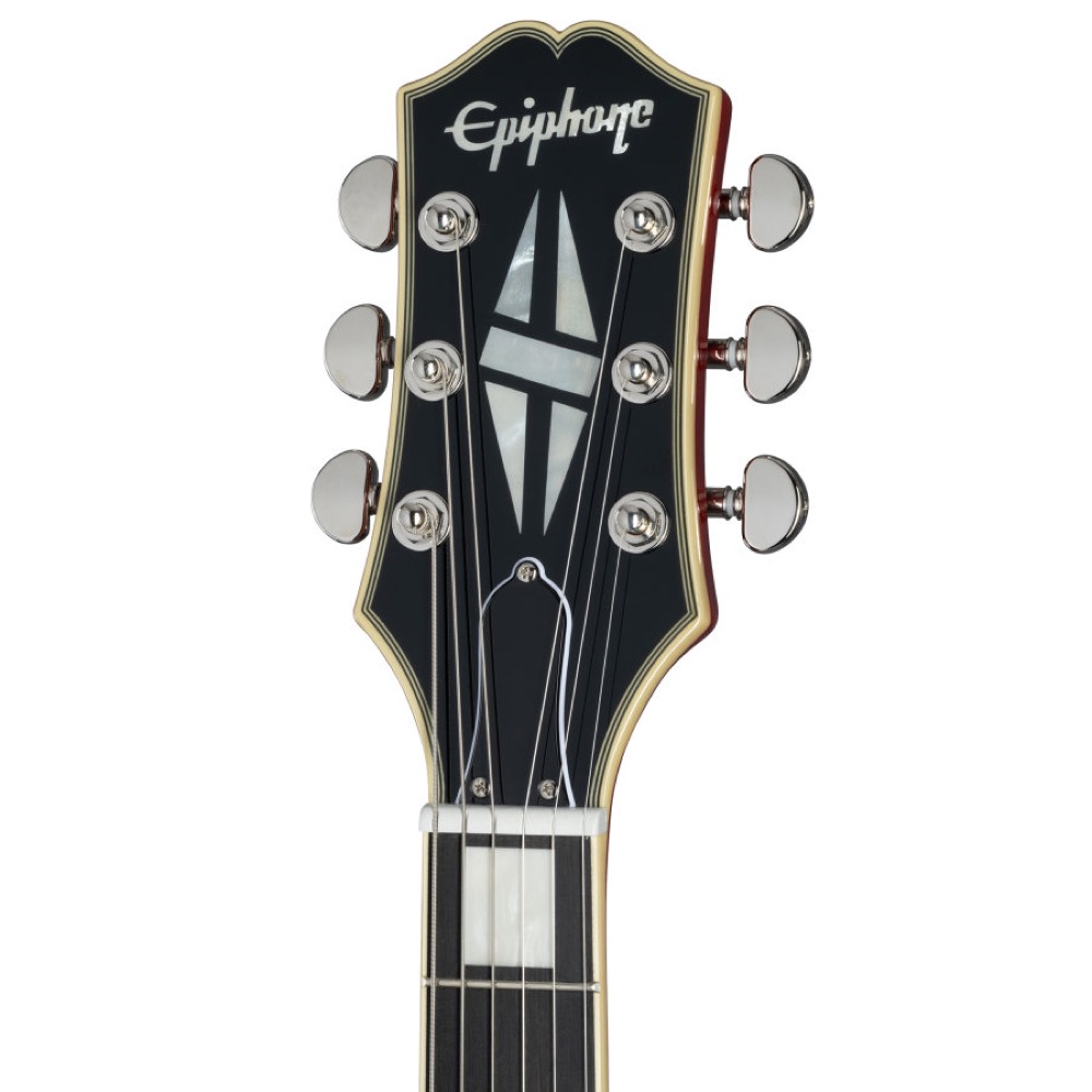 Epiphone エピフォン Shinichi Ubukata ES-355 Custom Bigsby Sixties Cherry IGES355CSUSCNB3 生形真一シグネチャーモデル エレキギター ヘッド画像