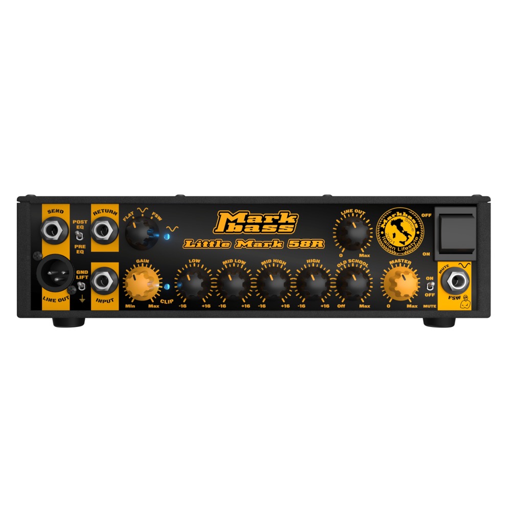 Markbass マークベース MAK-LM58R Little Mark 58R Amp Head ベースアンプヘッド