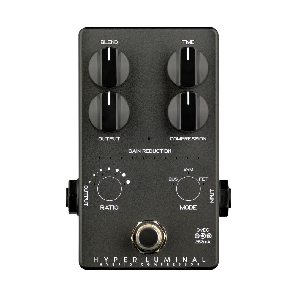 Darkglass Electronics ダークグラスエレクトロニクス HYPER LUMINAL Black Limted Edition Hybrid Compressor コンプレッサー エフェクター