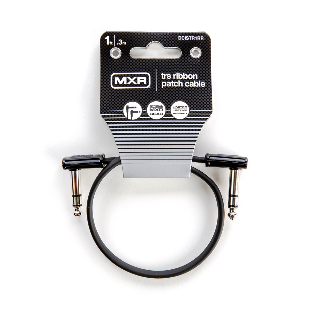 MXR DCISTR1RR ribbon patch cable TRS 1FT 30cm パッチケーブル