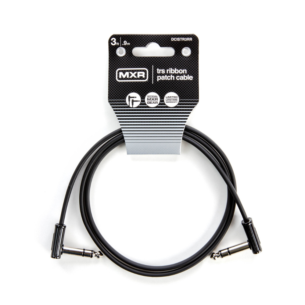 MXR DCISTR3RR ribbon patch cable TRS 3FT 90cm パッチケーブル