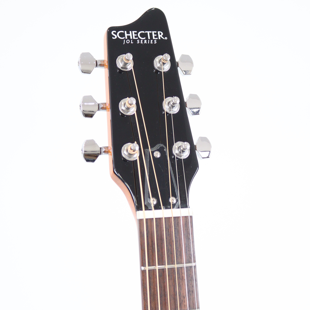 SCHECTER シェクター OL-FL WHT エレクトリックアコースティックギター ヘッド画像