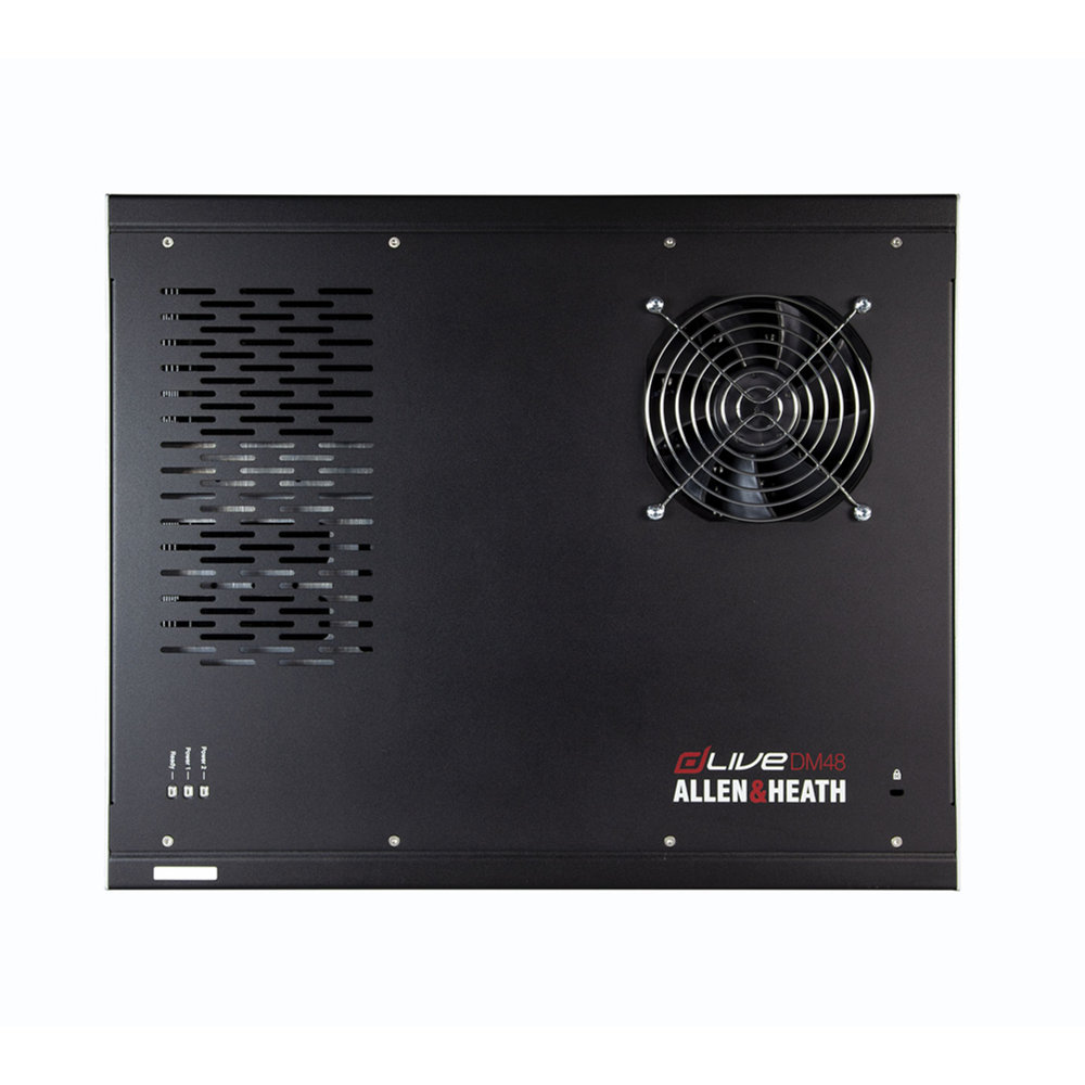 Allen & Heath アレンアンドヒース dLive-DM48 dLive S class用ミックスラック 背面画像