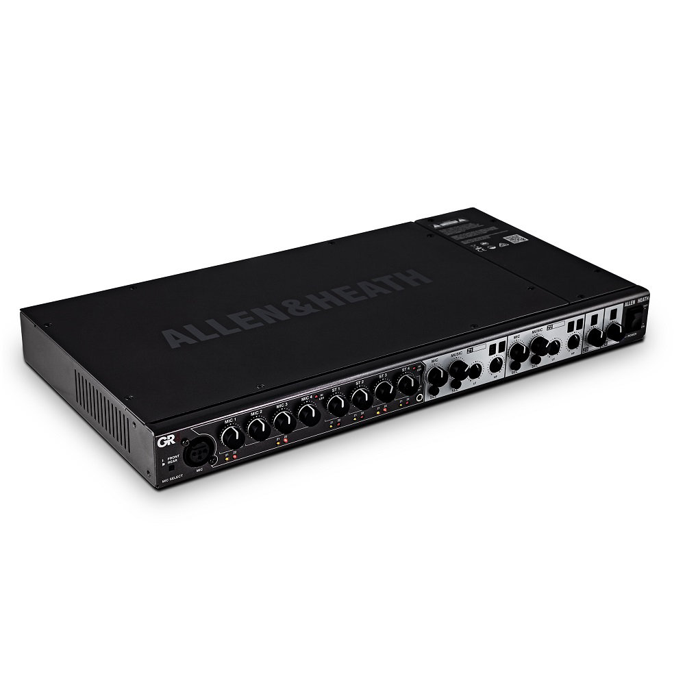 Allen & Heath アレンアンドヒース GR4 アナログ・ミキシングコンソール 天板、サイドR→L側