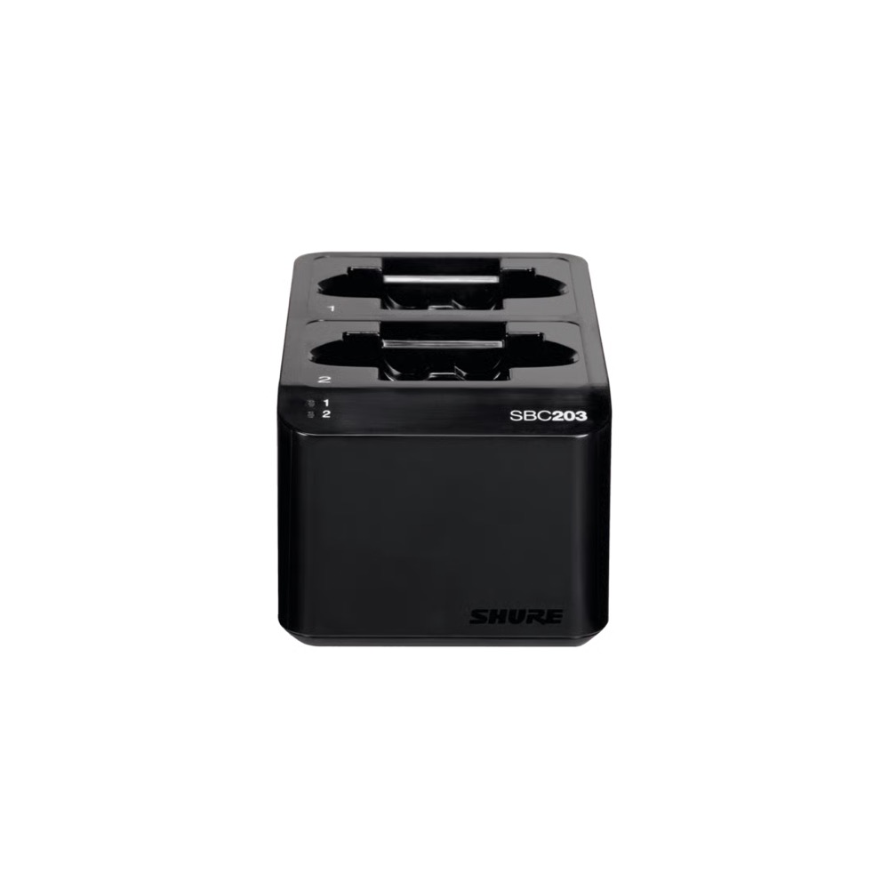 SHURE シュア SBC203-J SLX-D専用リチウムイオン充電池用デュアルドッキング充電ステーション