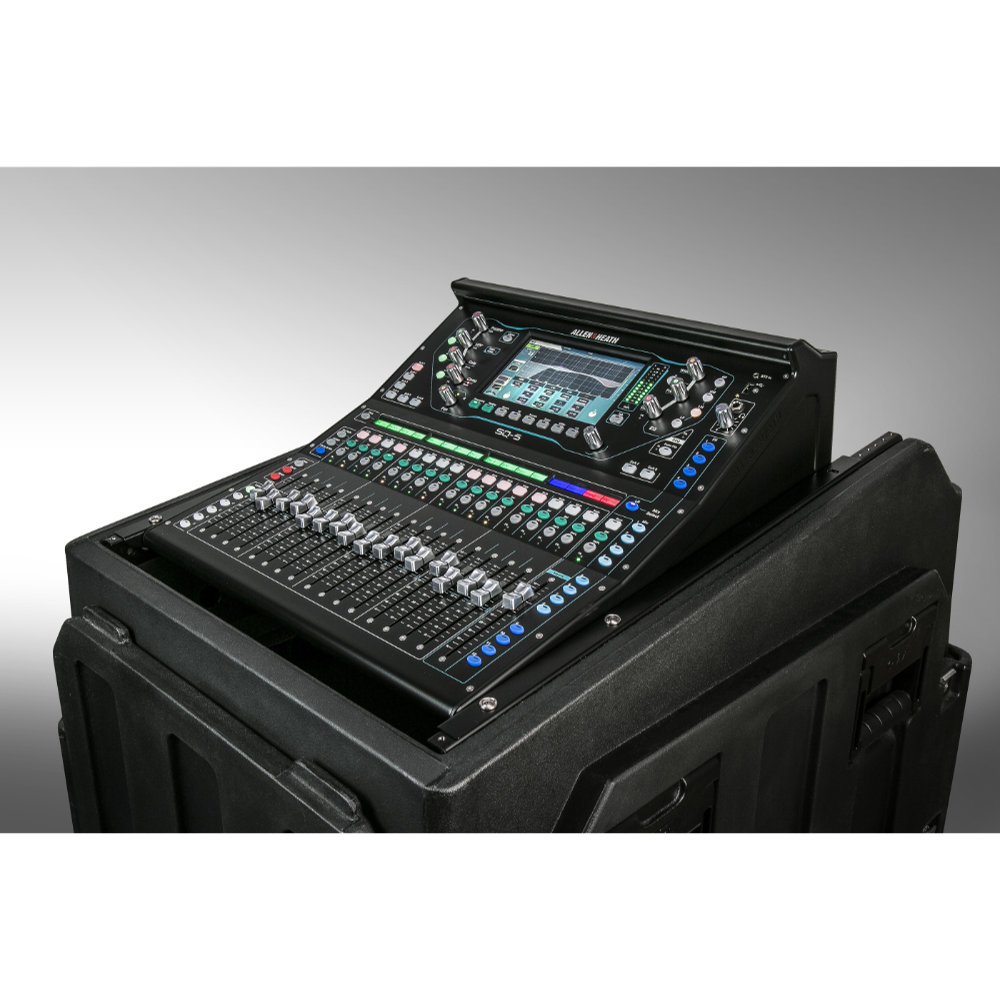 Allen & Heath アレンアンドヒース SQ-5 デジタルミキサー スタンド設置イメージ