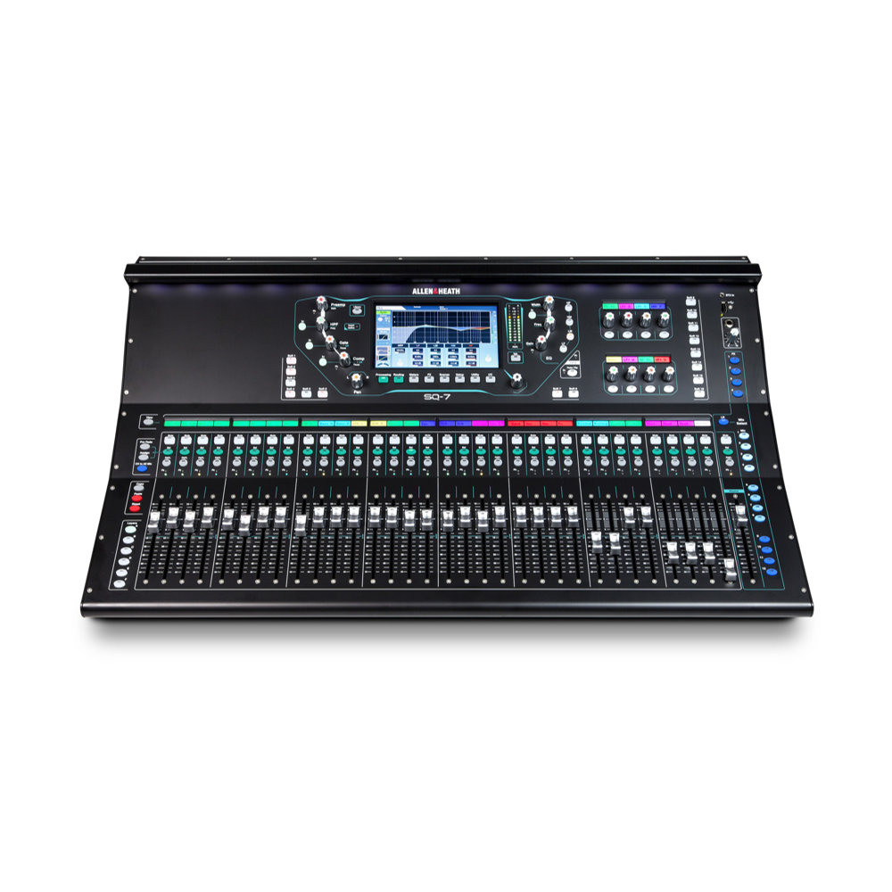 Allen & Heath アレンアンドヒース SQ-7 デジタルミキサー フロントパネル