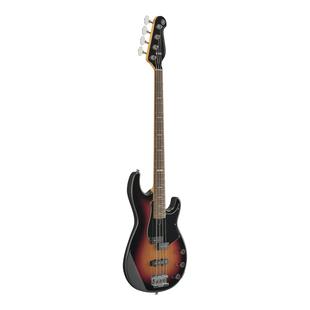 ヤマハ YAMAHA BBP34 Vintage Sunburst 4弦エレキベース 本体斜め画像