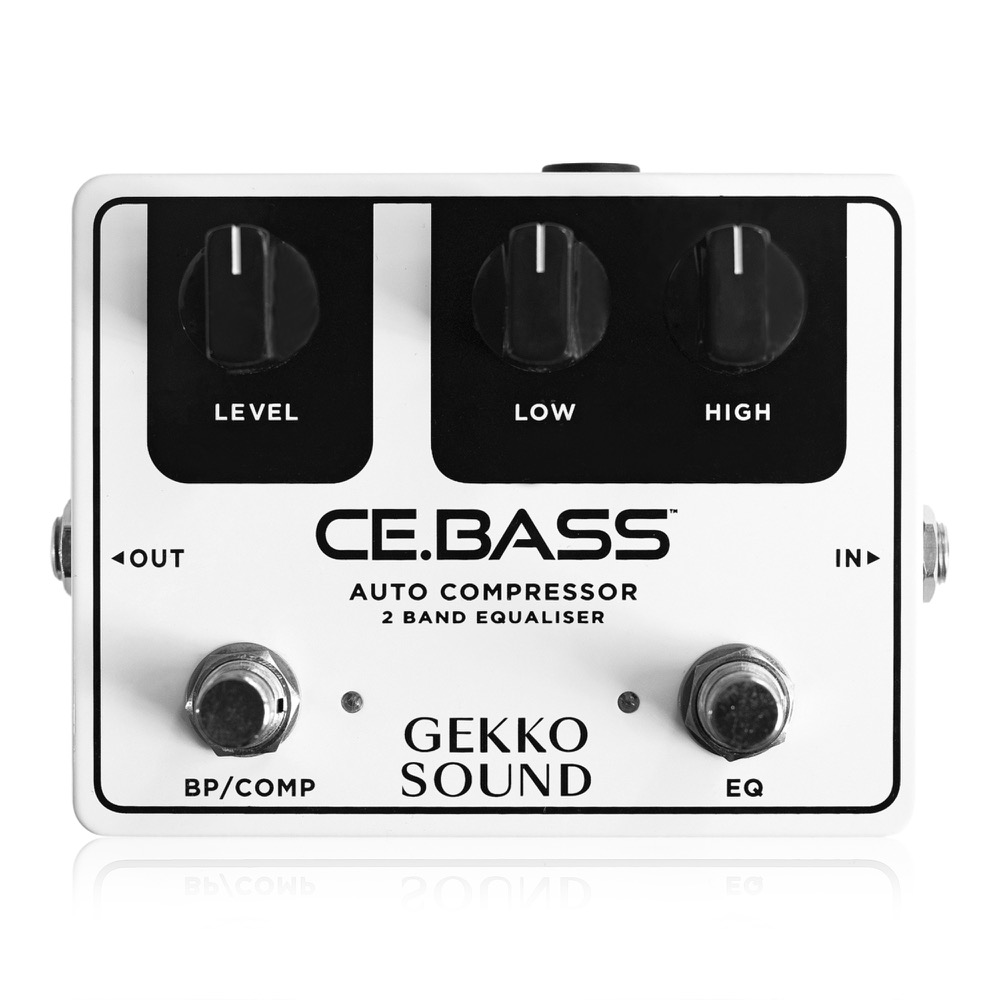 GEKKO SOUND ゲッコーサウンド CE.BASS コンプレッサー EQ ベース用エフェクター