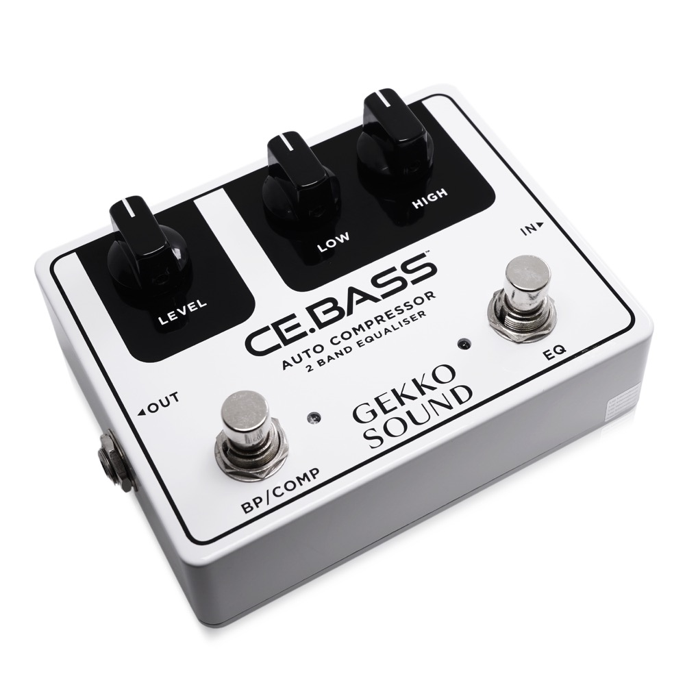 GEKKO SOUND ゲッコーサウンド CE.BASS コンプレッサー EQ ベース用エフェクター 詳細画像