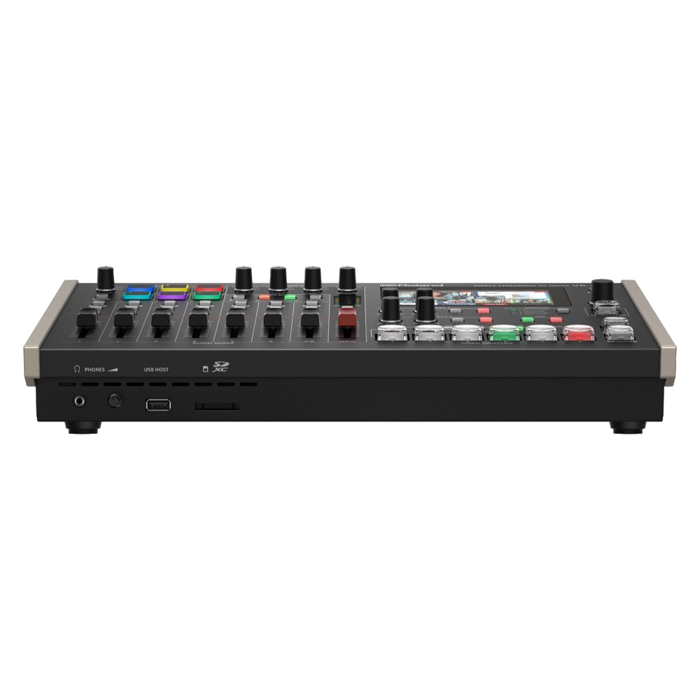 ROLAND ローランド VR-6HD Streaming AV Mixer ストリーミングAVミキサー フロント画像
