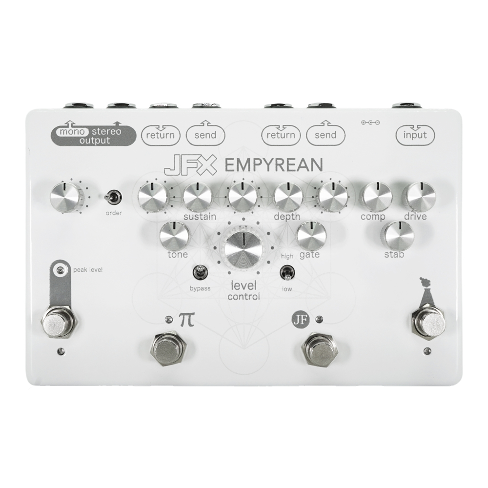 JFX Pedals ジェイエフエックスペダルズ Empyrean ファズ ブースター ギターマルチエフェクター