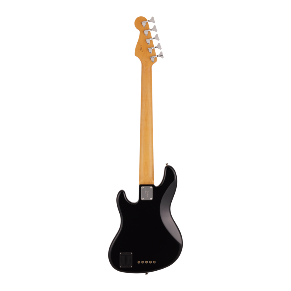 Fender フェンダー Deluxe Jazz Bass V Kazuki Arai Edition Rosewood Fingerboard Black エレキベース King Gnu 新井和輝 シグネイチャーモデル 本体裏画像