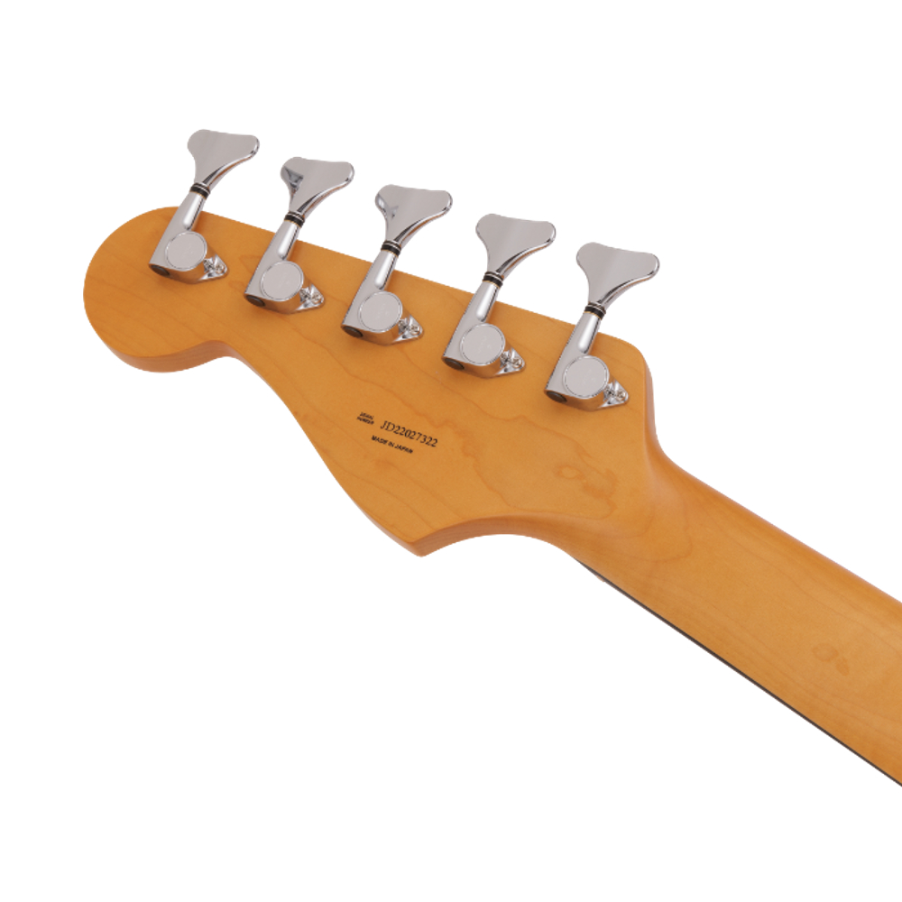 Fender フェンダー Deluxe Jazz Bass V Kazuki Arai Edition Rosewood Fingerboard Black エレキベース King Gnu 新井和輝 シグネイチャーモデル シリアル画像