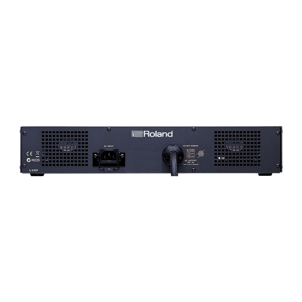 ROLAND ローランド S-240P(A) バックアップ用外部DC電源ユニット リア画像