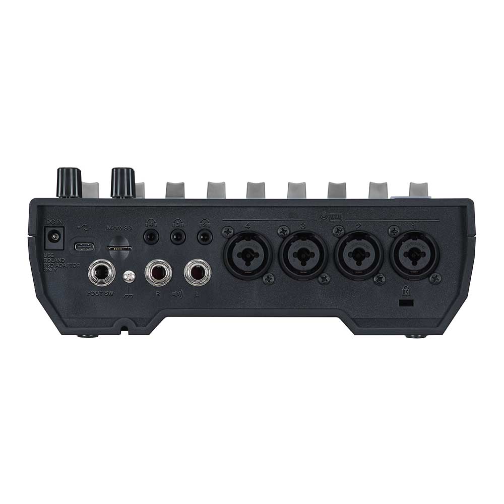 BOSS ボス GCS-8 Gigcaster 8 オーディオストリーミングミキサー 背面・端子