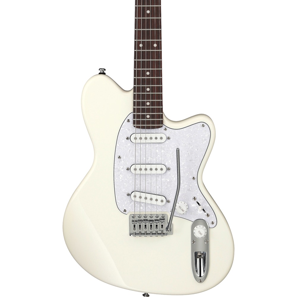 IBANEZ アイバニーズ ICHI00-VWH Ichika Nitoシグネチャーモデル Talman shape Vintage White エレキギター ボディ画像