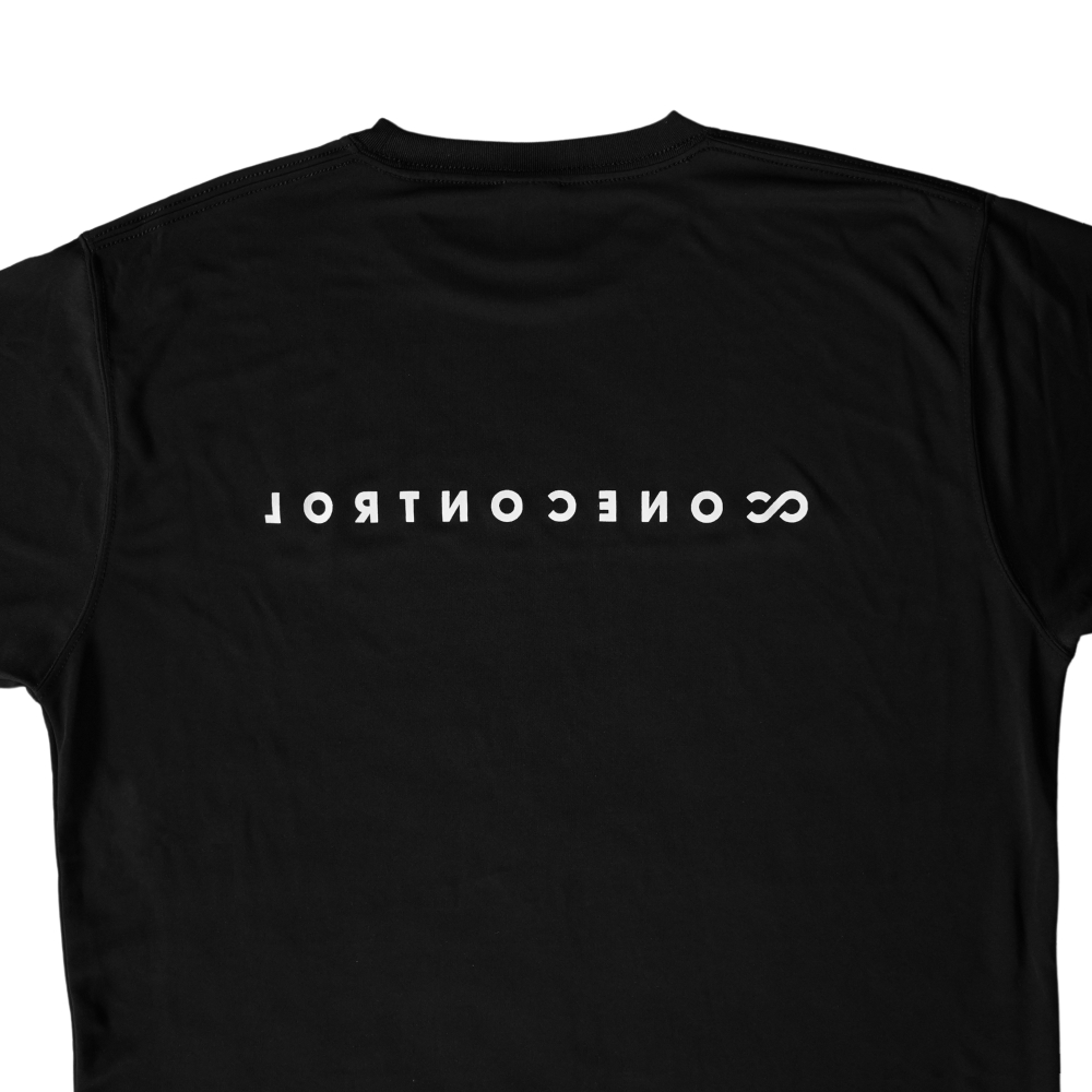 One Control ワンコントロール ロゴロングTシャツ ブラック 長袖 XLサイズ 背面画像