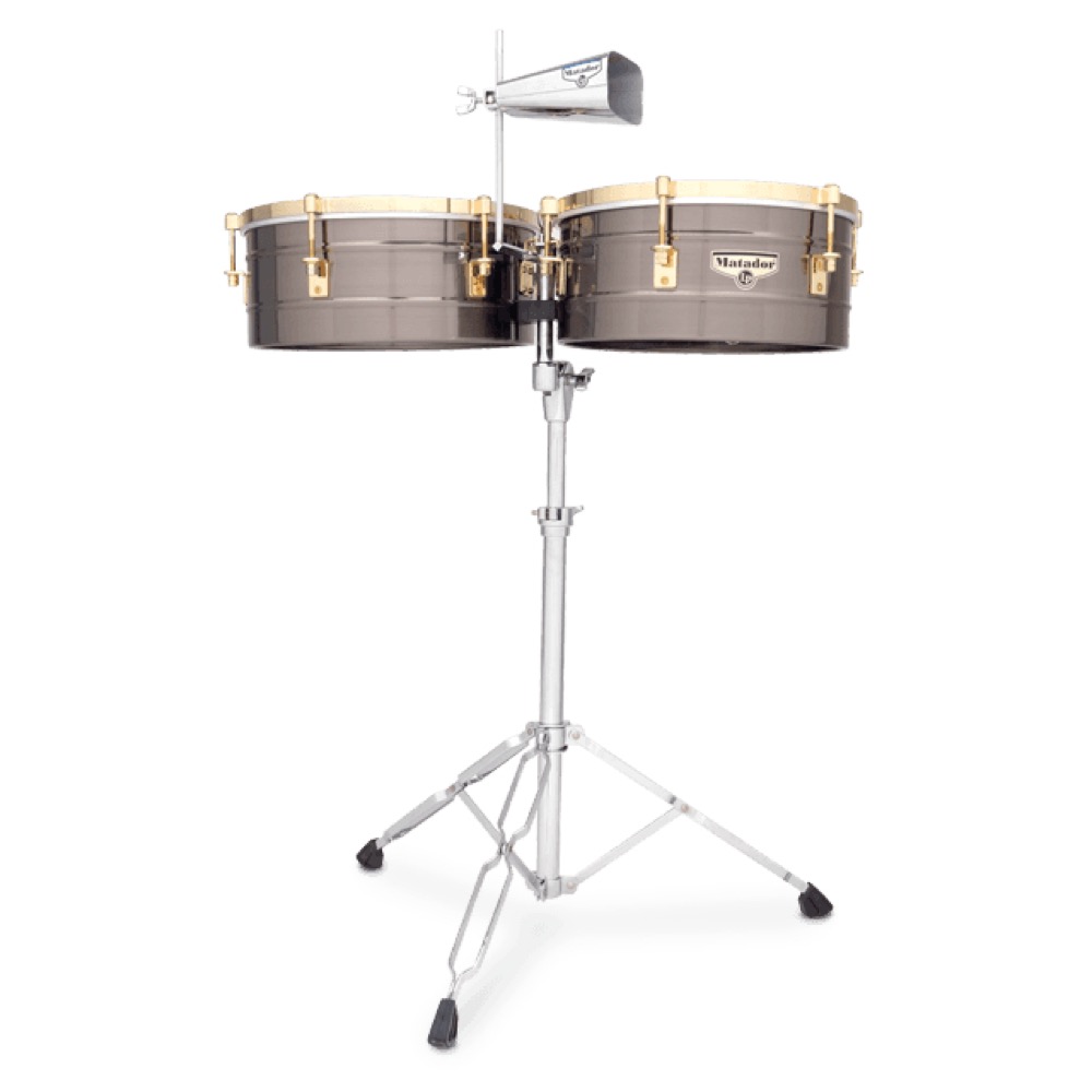 LP M257-BNG ATADOR 14" AND 15" BRUSH NICKEL TIMBALES ティンバレス