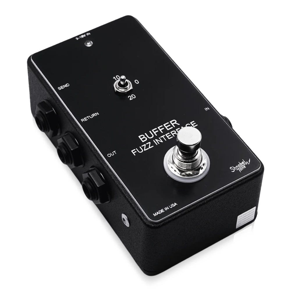 Shnobel Tone シュノベルトーン Buffer Fuzz Interface バッファー ギターエフェクター 本体斜画像