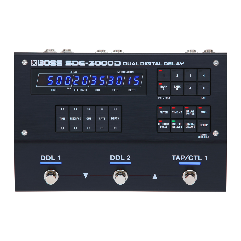 BOSS ボス SDE-3000D DUAL DIGITAL DELAY フロアペダル