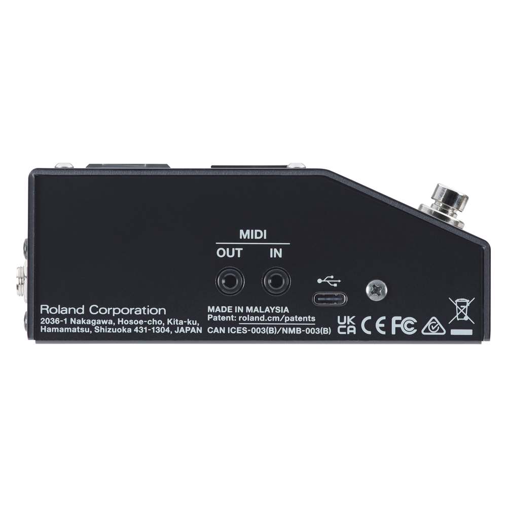 BOSS ボス SDE-3000D DUAL DIGITAL DELAY フロアペダル 側面 画像