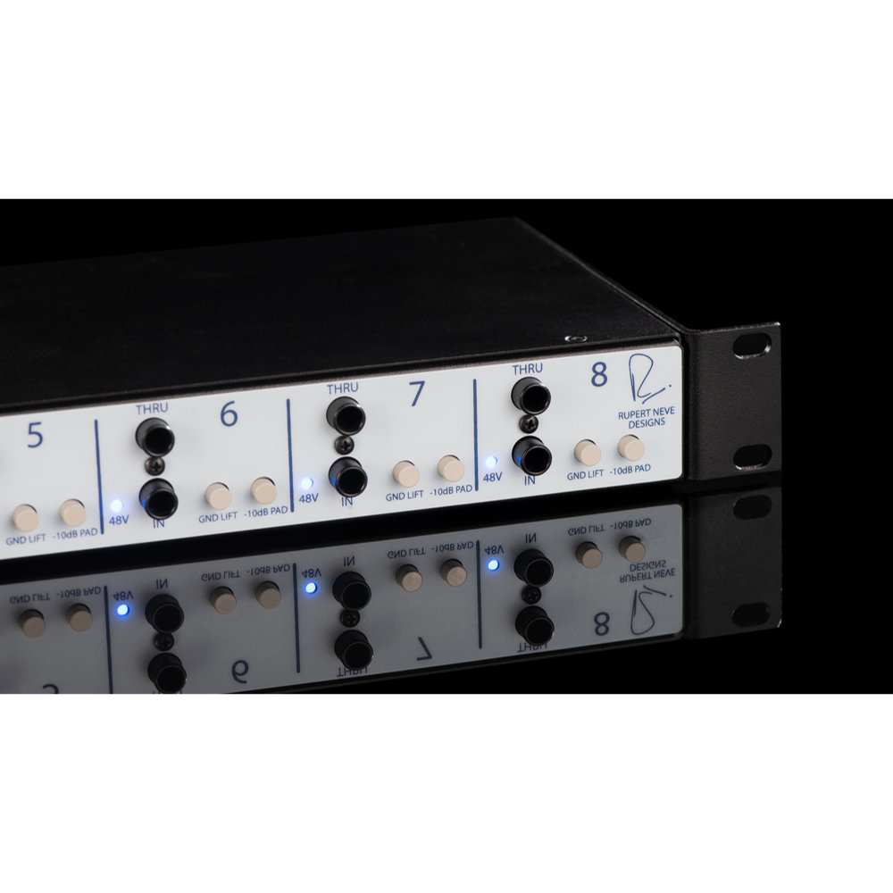 Rupert Neve Designs ルパートニーヴデザインズ RNDI-8 8チャンネルDIボックス R側フロント
