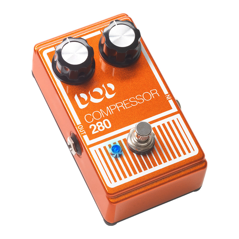 DOD ディーオーディー Compressor 280 コンプレッサー ギターエフェクター 全体画像