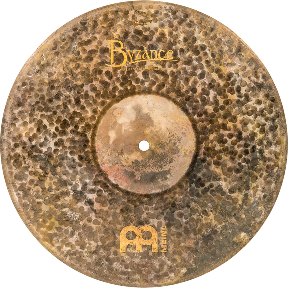 MEINL マイネル B14JTH 14” Byzance Jazz Hihats THIN ハイハット トップ&ボトム ボトム表