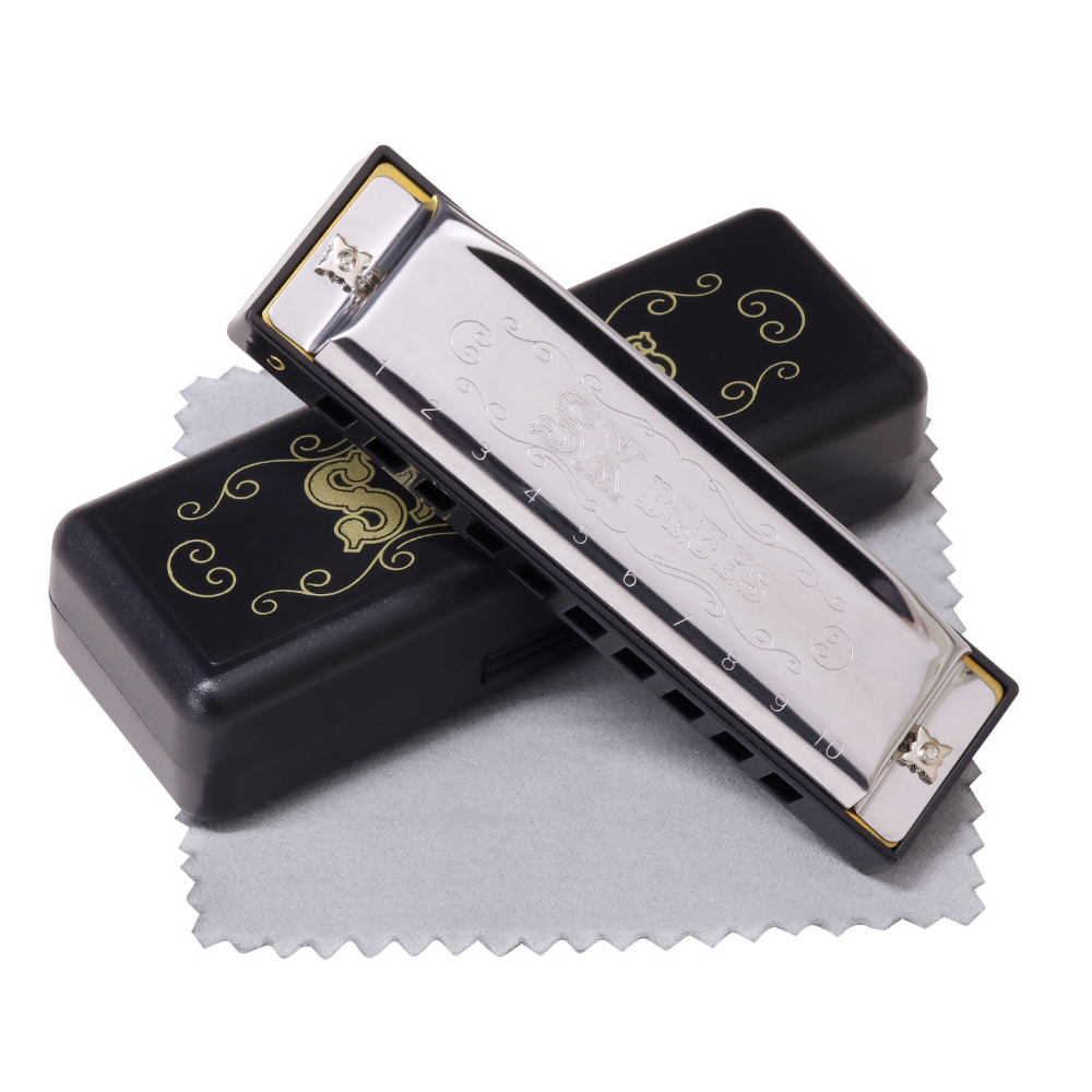 SX エスエックス HM1020C 10穴ハーモニカ C調 ケース画像