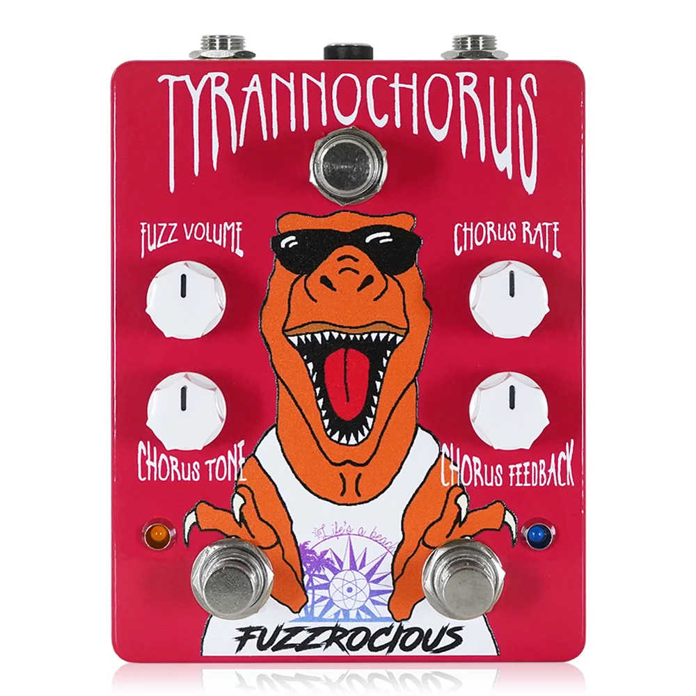 Fuzzrocious Pedals ファズロシャスペダルズ TYRANNOCHORUS ファズ コーラス エフェクター