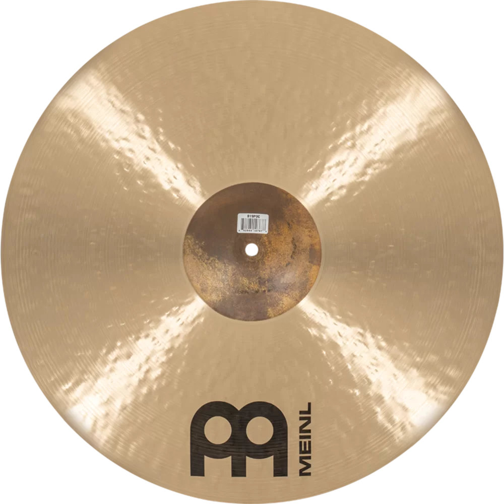MEINL マイネル B19POC Byzance Traditional 19” Polyphonic Crash クラッシュシンバル 裏正面